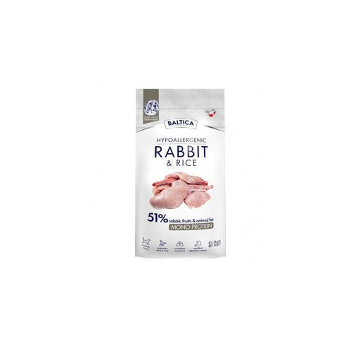Baltica Nutraceutic Hypoallergenic Rabbit & Rice M 3KG — image 1