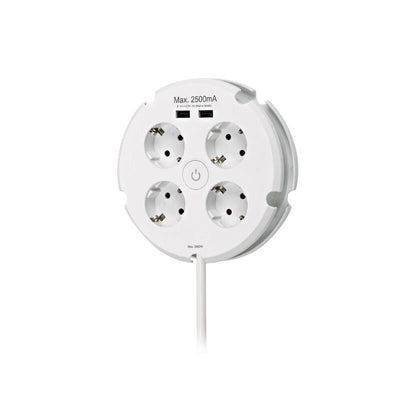 Base Multiple Combi 4 Sockets + 2 USB — image 1