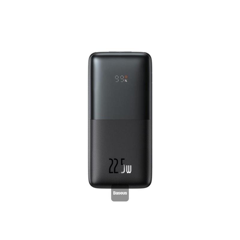 Baseus Bipow Pro 10000MAH, 2x USB Usb-c, 22,5W Black