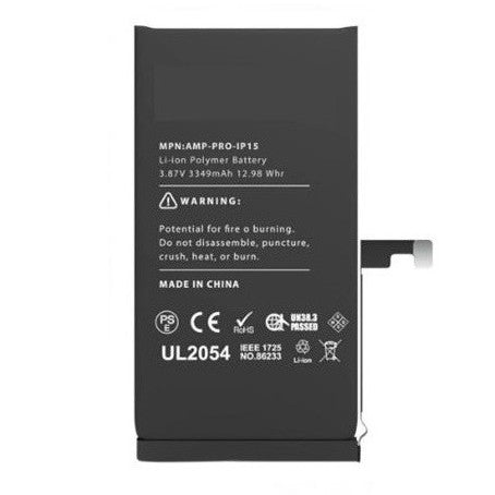 Battery Iphone 15 Spare Part Internal Li-ion With Flex — image 1