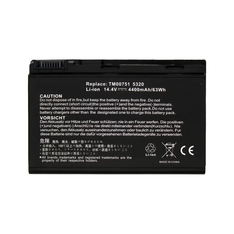 Battery Laptop Acer Grape 14 Extensa GRAPE32 Grape 34 14.4V