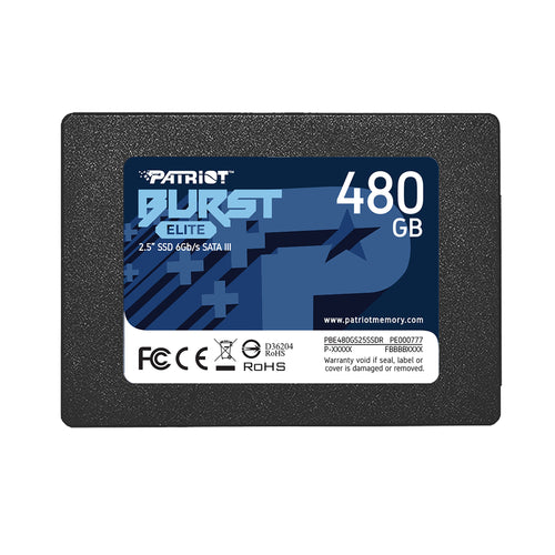 Patriot Drive SSD 480GB 2,5 Burst Elite (6,4CM) SATA-600 — image 1