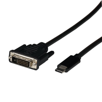 Cable Efb USB Typ C - DVI-d, USB Typ-c Plug - DVI-d Plug 1080P, 2M — image 1