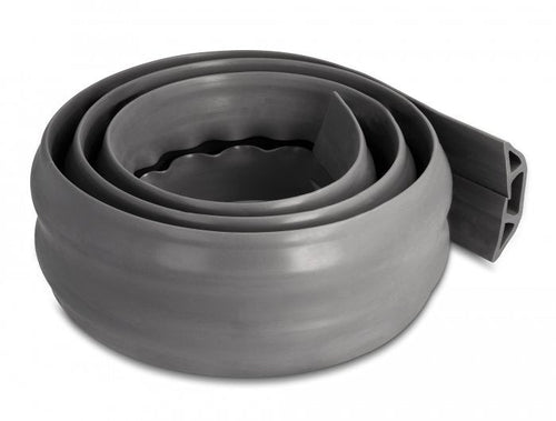 Delock Canaleta Cables Pvc Flexible 70 X 13MM - Length 1,5M Grey — image 1