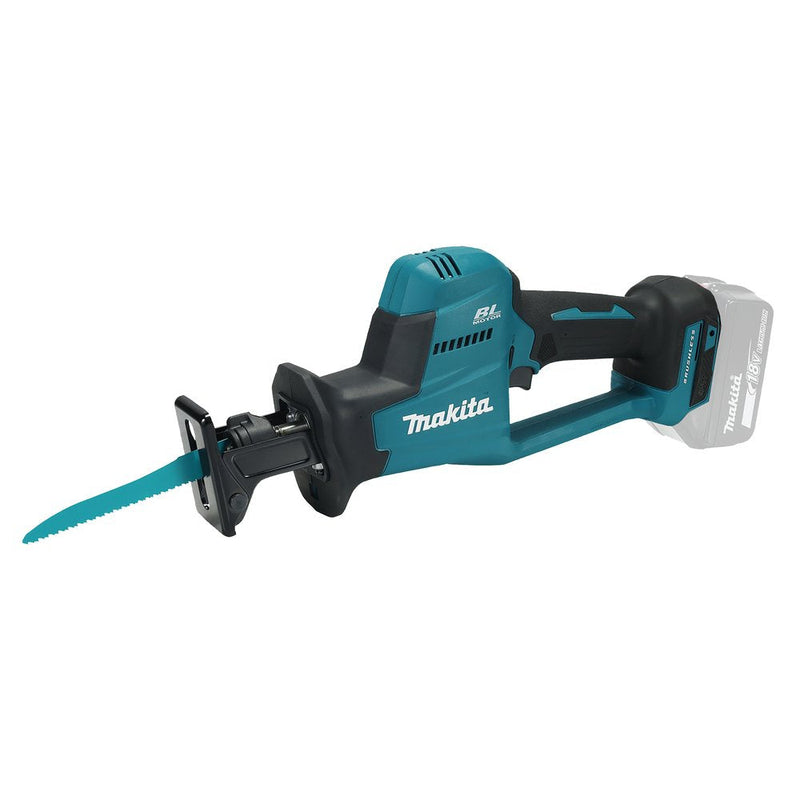 Makita DJR189Z Sierra Recíproca Negro Azul
