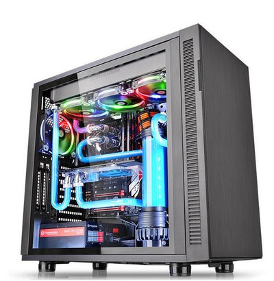 Thermaltake PC Case Suppressor F31 Glass Tempered Black — image 1