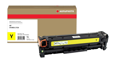 Agfaphoto APTHPCF382AE Cartridge Toner 1 Pieces Yellow — image 1