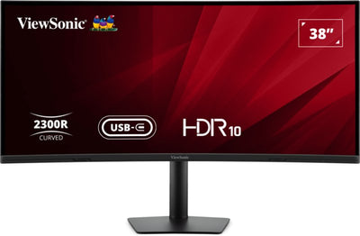 Viewsonic Monitor 38 4K IPS Curve 2x HDMI DP USB USB-C 96W Multi Ajust VA3820C — image 1