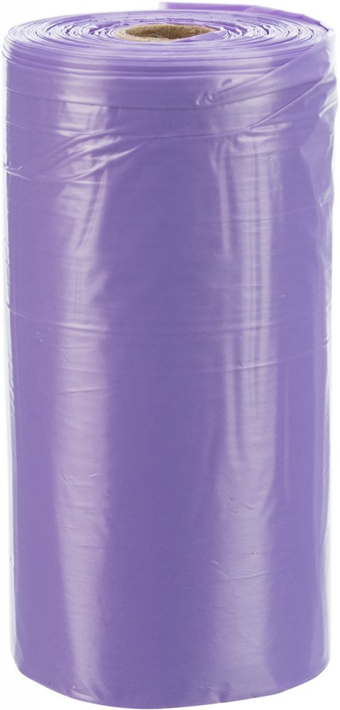 Bags Excrementos Dog Pick Up With Aroma Lavanda Size M 4 Rolls 20 Lilas — image 1