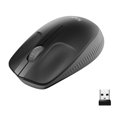 Logitech Wireless Mouse M190 Grey Marengo 910-005905 — image 1