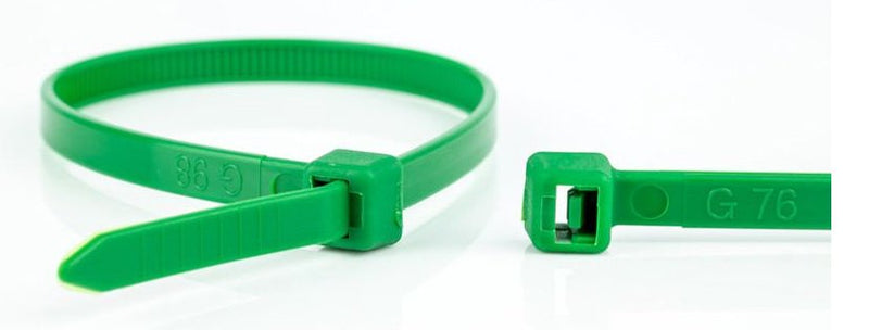 Wkk Sujeción Cables Kunmmoff Green 300X3,6MM 100M.