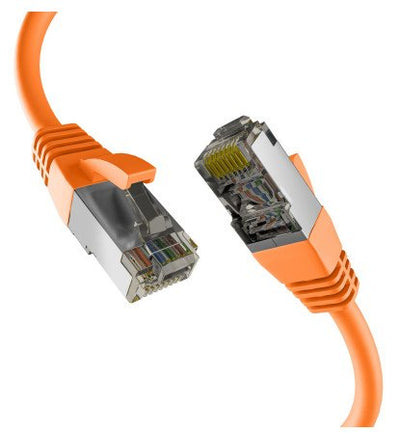 Efb CAT.8.1 Orange 15M RJ45 Network Cable S FTP Pimf — image 1