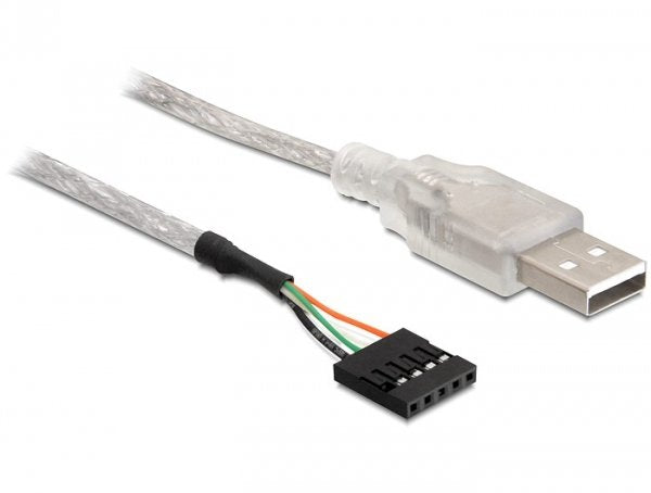 Delock USB Cable 2.0-A Male a Connector Plug 0.70M