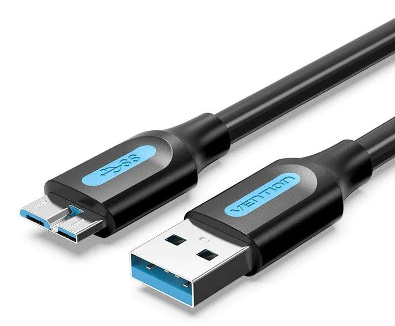 Vention USB Cable 3.0 Copbg USB Male Microusb Male 1.5M Black