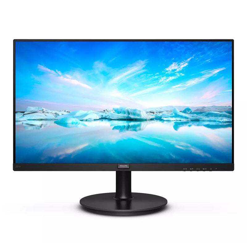 Philips Monitor V-line 221V8 21.5' Full HD Black