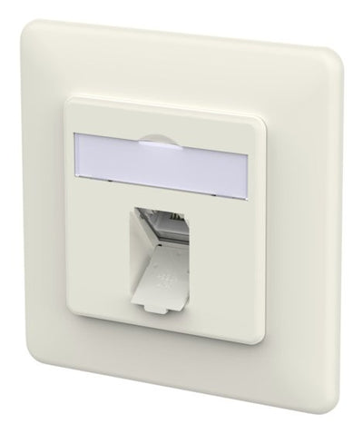 Metz Connect 130D371002-I Socket Power RJ-45 White — image 1