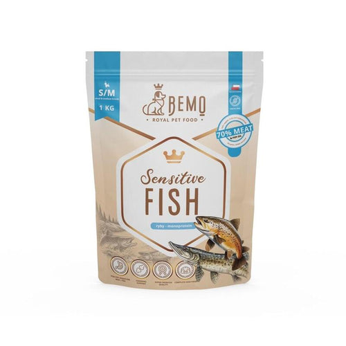 Bemo Comida Mascotas Sucha Sensitive Fish - Ryba Small/Medium 1KG — image 1