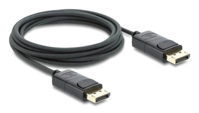 Delock Koaxiales DisplayPort Cable 8K 60 HZ With Geflechtmantel 1M — image 1