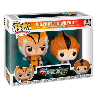 Blister 2 Figuras Pop Thundercats Wilykat & Wilykit — image 1