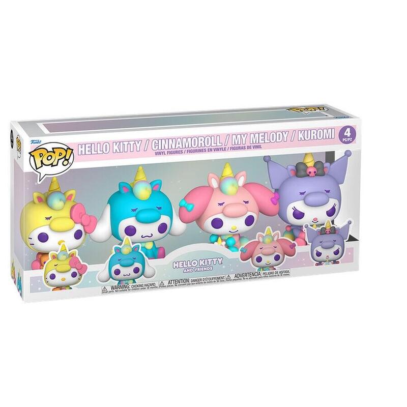 Blister 4 Figuras Pop Hello Kitty Y Friends