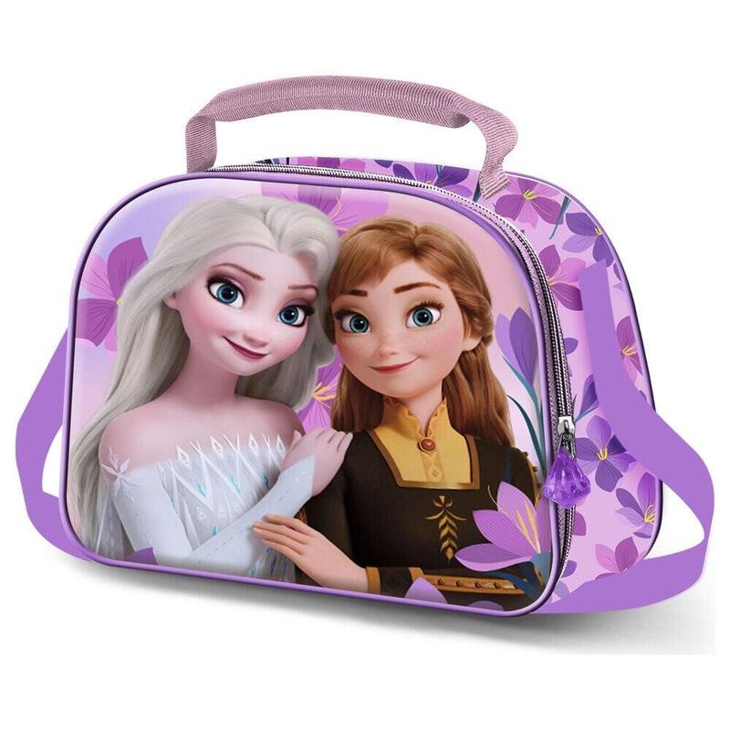 Bag Portameriendas 3D Violet Frozen Disney