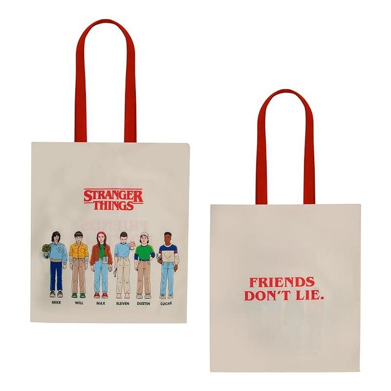 Bag Fabric Stranger Things Friends Dont Lie