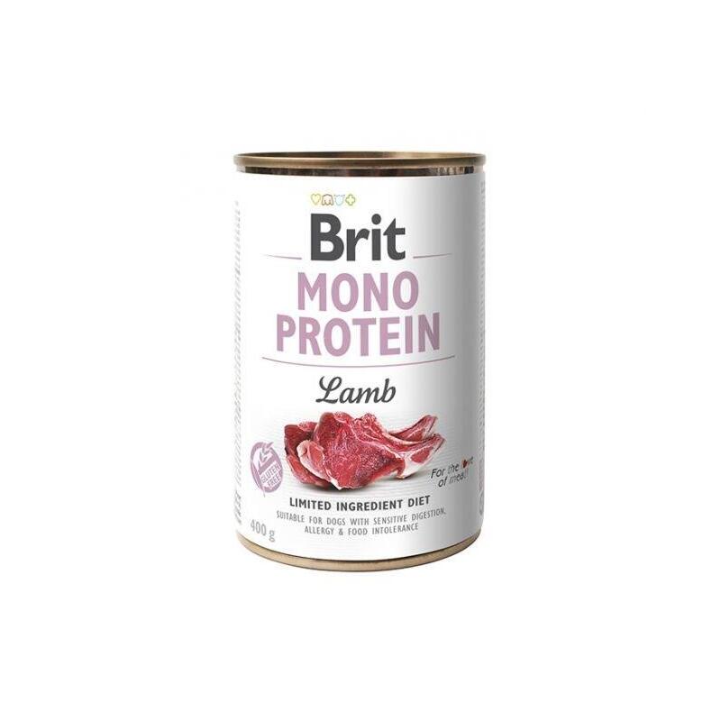 Brit Mono Protein Comida Húmeda Perros Cordero 400G