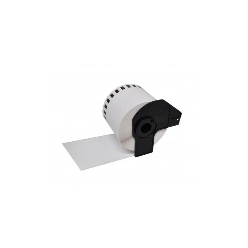 Brother DKN55224 White Tape Continua No Adhesiva Cards Identificacion Thermal Paper Generic DK-N55224