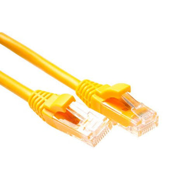 Yellow 10 Meter U UTP CAT.5E Patch Cable Component Level With RJ45 Connectors — image 1