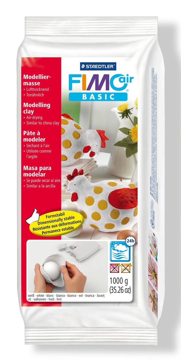 Fimo Mod.mass Fimoair Basic 1KG White
