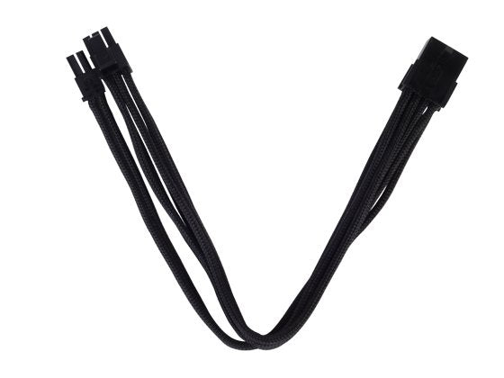 Silverstone SST-PP07-PCIB 0.25M, 8P/Pci- And 8PIN(6 + 2) 0,25M Black