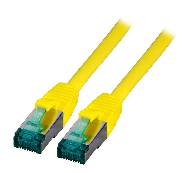 Efb RJ45 Network Cable S FTP, CAT.6A, Lszh, 25M, Yellow