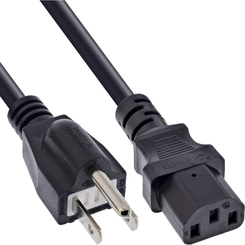 Inline® Power Cable Japan Plug a Iec, Black 5M