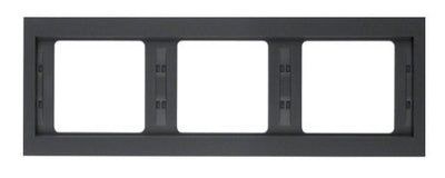 Berker 13737006 Frame K.1 Antracita Matte 3-VÍAS Waagerecht — image 1