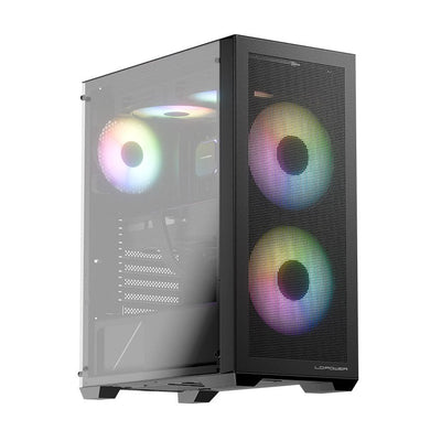 PC Case Lc-power LC-717B-ON Midi Tower White — image 1