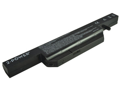 2-POWER Battery 11.1V 4400MAH Clevo W650, W670 Series CBI3545A — image 1