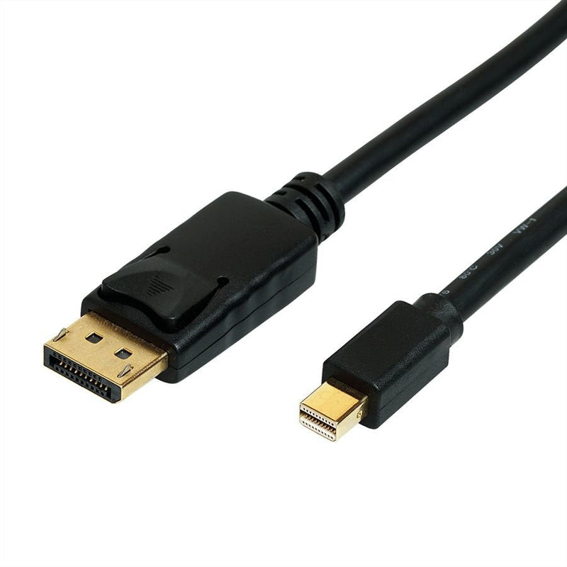 Roline Mini DisplayPort Cable V1.4, Mdp - Dp, St - St, Black 2M