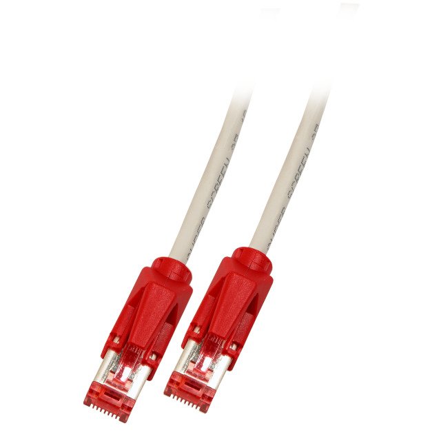 Efb RJ45 Network Cable CAT.6 S FTP Lszh Draka UC900 TM21ROJO Crossed Grey 1M