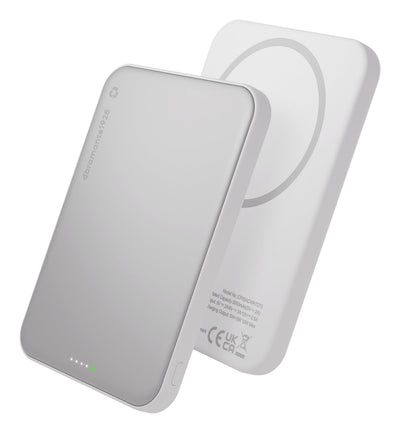 DBRAMANTE1928 Re-charge Charger Wireless Slim QI2.2 5000MAH 25 Watts White — image 1