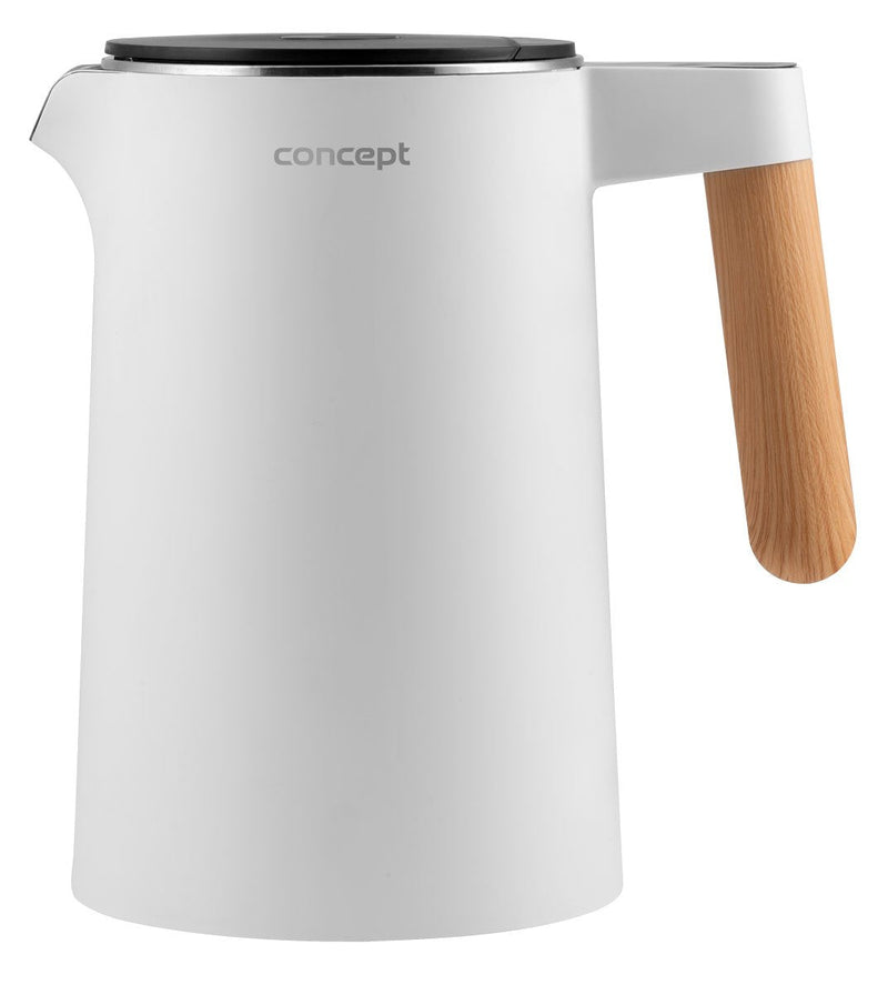 Kettle Acero Inoxidable Blanco 1,5 L Sal Y Pimienta Concepto RK3300