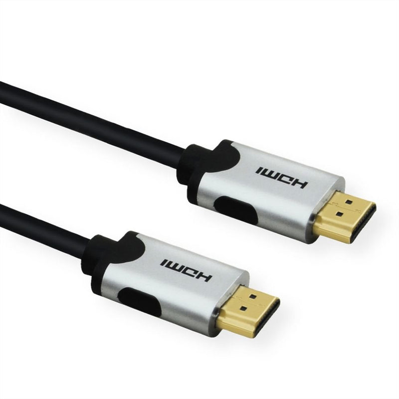 Value 10K HDMI Ultra High Speed Cable M M, Black 2M