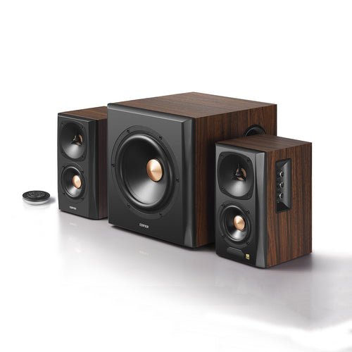 Edifier S360DB Speaker 150W Black Wood Wireless And Alámbrico — image 1