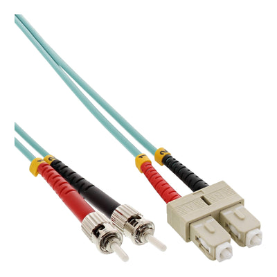 Inline Cable Duplex Fibre Optic Sc/St 50/125?M OM3 2M — image 1