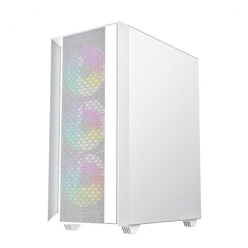 Gembird PC Case Fornax 4000 ATX - ARGB Backlight White — image 1