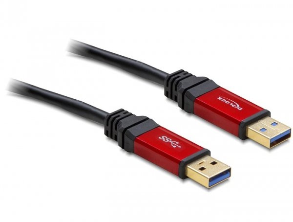 Delock USB Cable 3.0 Typ-a Male USB 3.0 Typ-a Male 5M Premium