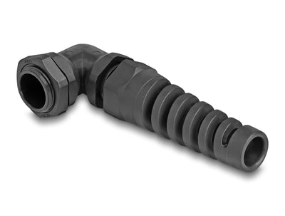 Delock 60583 Prensaestopas With Alivio Voltage Ángulo 90 ° PG11 Black — image 1