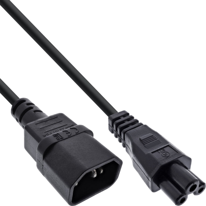 Inline® Power Cable C14 Socket a C5 Connector, Black 5M