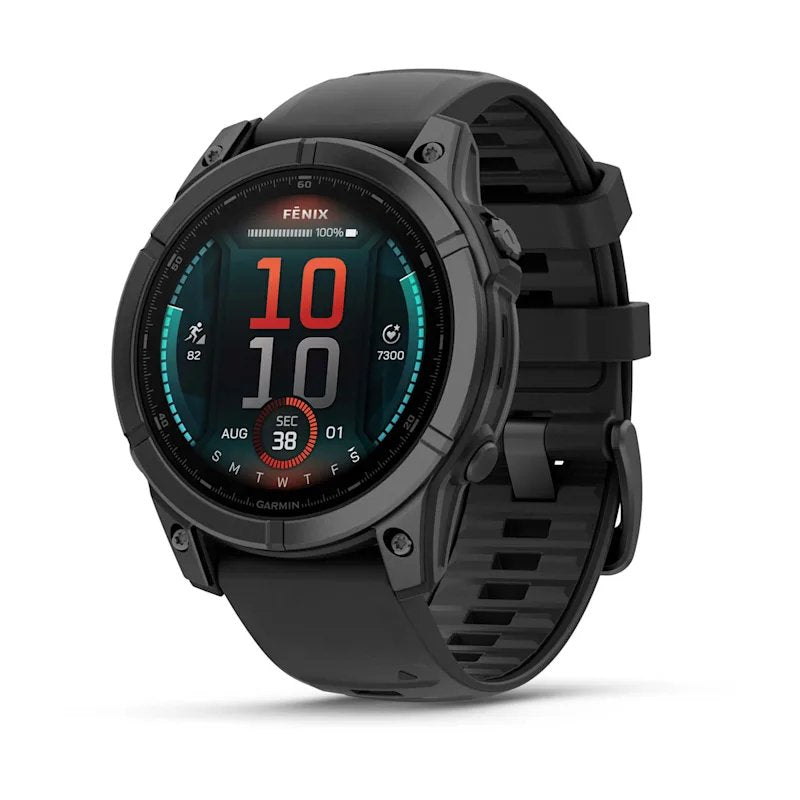 Garmin Smartwatch Fenix And Slate Gray And Strap Black 47MM