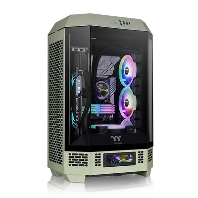 Thermaltake PC Case CA-1Y4-00SEWN-00 Green Claro — image 1