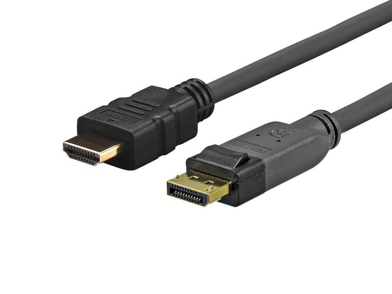 Vivolink PRODPHDMI4K2 Adapter Cable Vídeo 2M DisplayPort HDMI Black